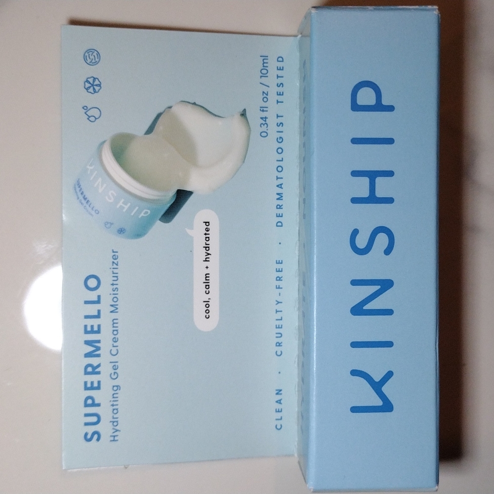 Kinship Supermello Hydrating Gel Cream Moisturizer 10ml  NWT